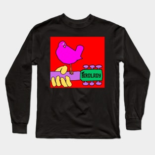 Birdlady's Guitar Long Sleeve T-Shirt